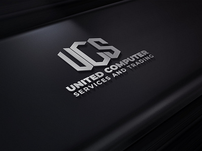 UCS Letter Logo Design Concept