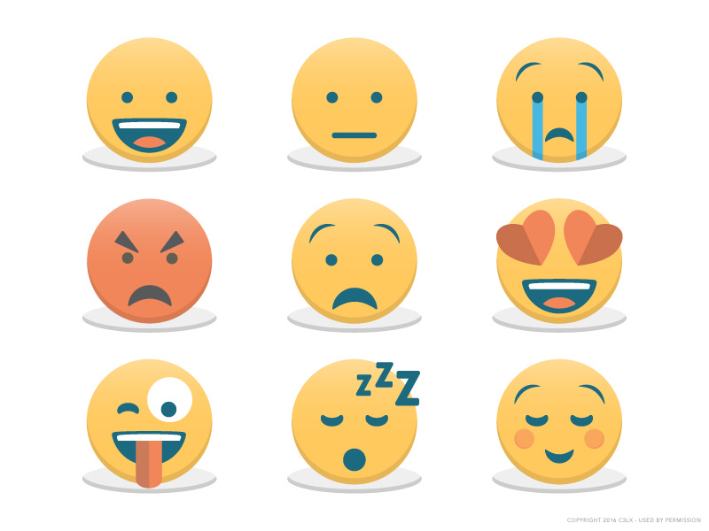 Custom Emojis by Joshua Peter on Dribbble