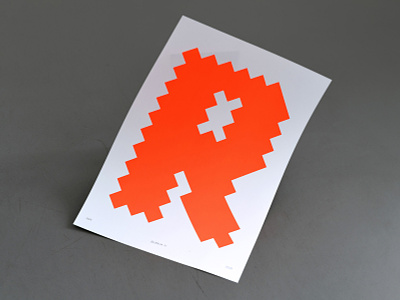 Rechteck Poster design geometric graphic logo mark typography
