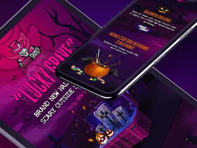 Halloween newsletter for DaddySkins csgo case design esports halloween marketing newsletter web design