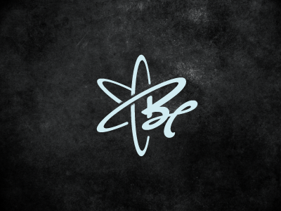 Benjamin Tormey Logo atom b black blue chemistry elegant fitness logo science simple t typography