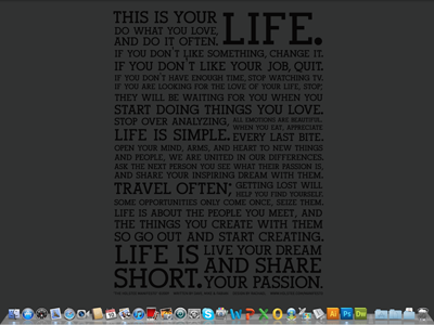 What's Your Desktop Picture ? desktop mac macbook pro picture screenshot wallpaper