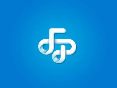 FlashPanel WIP 3d blue google apps icon logo round typography