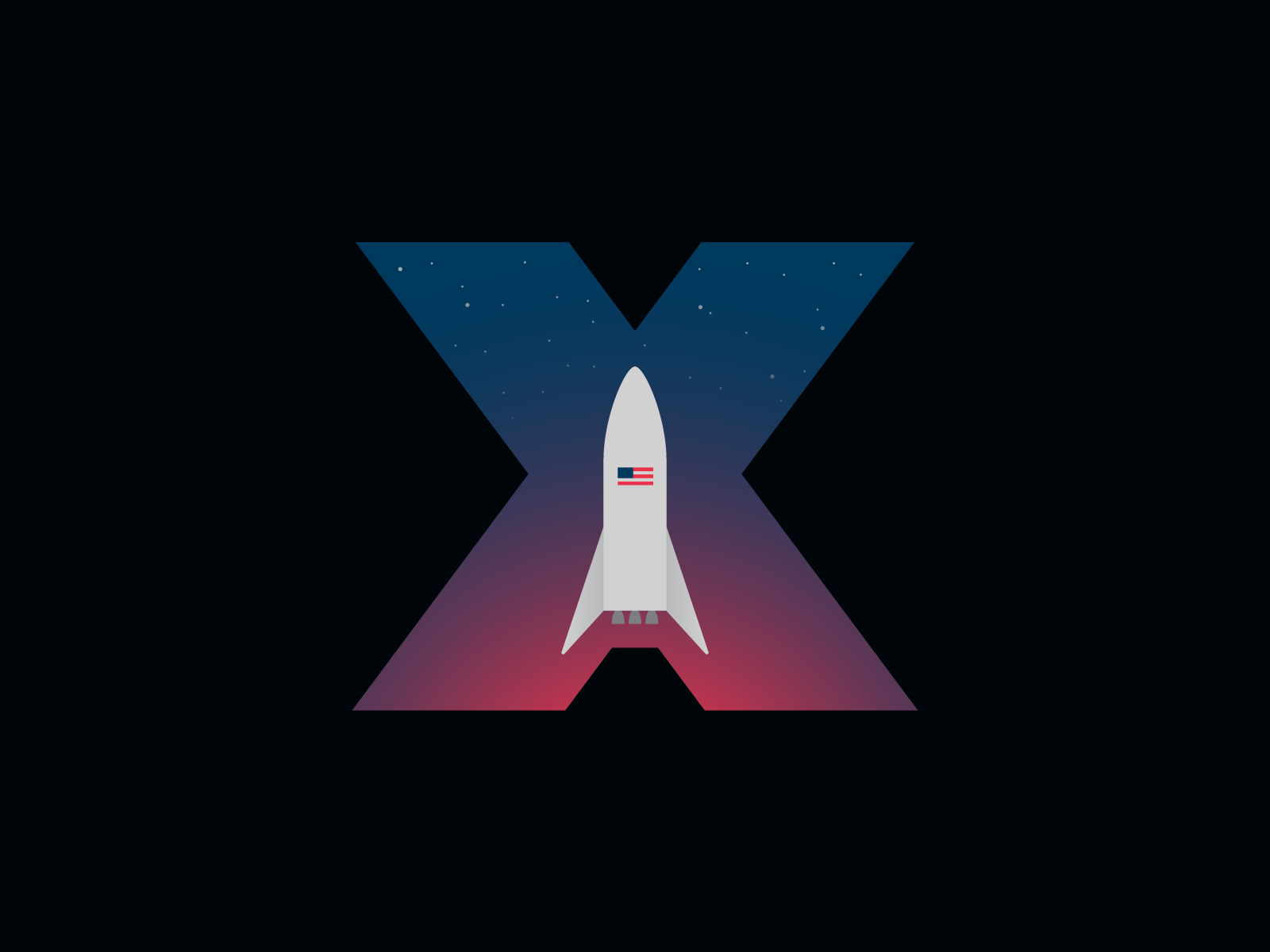 Spacex Starship Hopper Logo By Yuka Highbridge On Dribbble