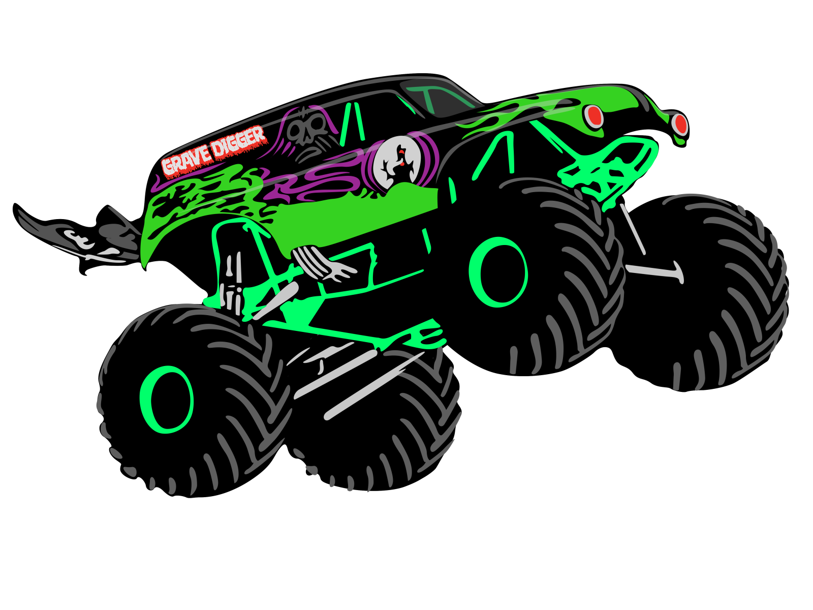Grave Digger by Rizka Indarto on Dribbble