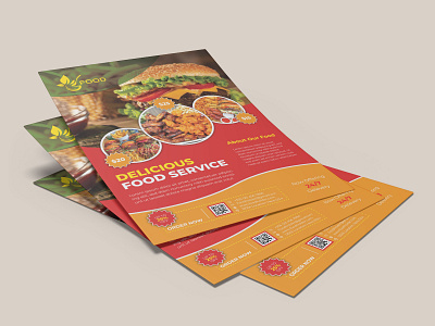 Food Flyer - Food Menu Design ads banner branding creative creative flyer creative flyer design design fast food flyer flyer design food food design food flyer food house food menu food menu design graphic design leaflet menu poster