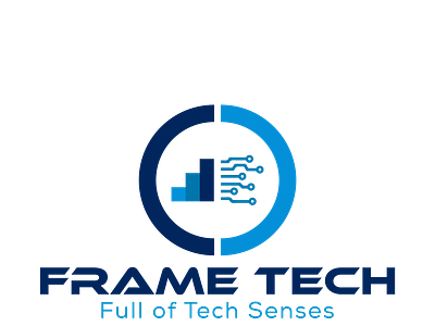 Logo Design - Frame Tech logo - Professional unique  Minimalist