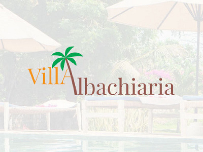 Villa Albachiara brand branding logo villa