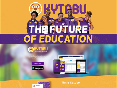 Kytabu Landing Page