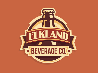 Elkland Beverage Company by Paragon Design House on Dribbble