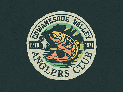 Cowanesque Valley Anglers Club Badge