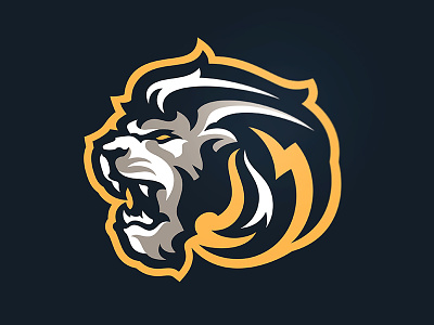 Thundercats Mascot Logo bold fierce lion lions logo mascot sport sports storm team