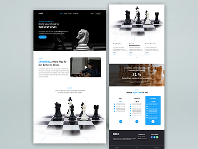Chess Analytics and Lesson Homepage Website ( CHESSWIZZ )