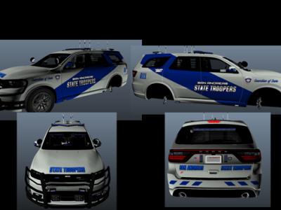 Custom Fivem Police Car Skin Redesigned By Muhammad Hamza On Dribbble