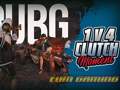 custom thumbnail for EUm Gaming 3d design gaming graphic design illustration thumbnail