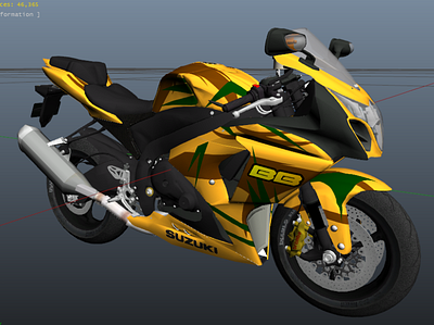 Recent work for client - custom Bike Gang livery 3d discord fivem graphic design logo motion graphics roleplay rp