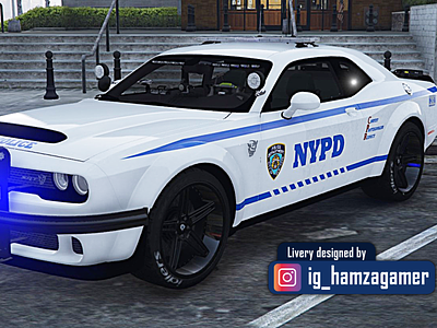 Custom NYPD Dodge demon SRT