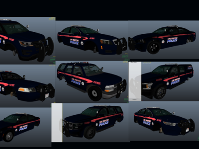 Custom LOS SANTOS Police Redesigned liveries by Muhammad Hamza on Dribbble