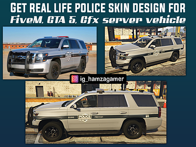 Get real life police skin for your fivem Pd cars discord fivem gaming gaonline graphic design gtaroleplay