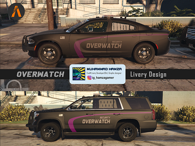 Custom designed Overwatch ghost livery