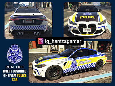 Victoria Police livery design, fivem design fivem gaming graphic design gta gtaonline gtaroleplay