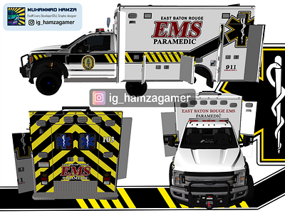 EBR - EMS Livery design, Fivem design fivem gaming graphic design gta gtaroleplay gtarp