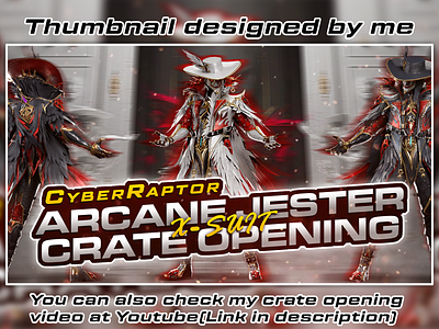 Arcane Jester Crate opening thumbnail design