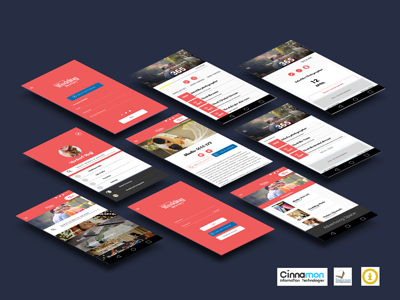 App Screen Design for an android mobile app