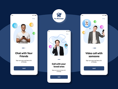 ONBOARDING my project Fiu Mesagger dailyuichallenge design figma graphic design ios mobile apps motion graphics screen typography ui ui kits uxui