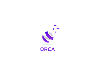 ORCA design illustration logo vector