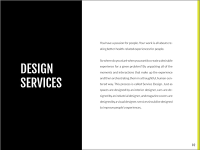 Service Design For Health ebook design diamond double ebook method page problem service slides thinking title