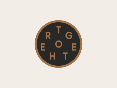 Together badge brand branding icon logo typography