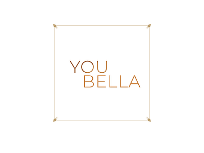 You Bella app branding design illustration logo vector