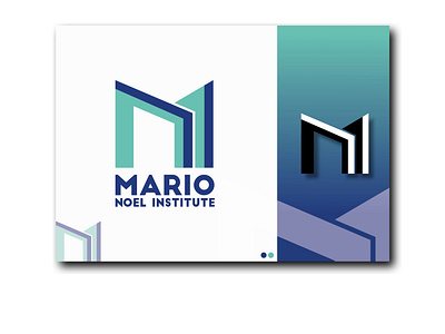 Mario Noel Institute branding design graphic design illustration logo