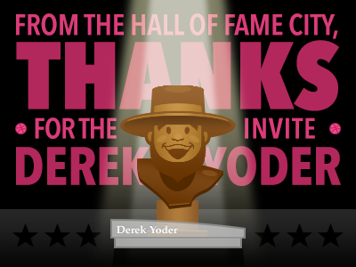 Dribbble Thanks hall of fame invites thanks