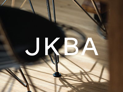 JBKA Logotype design logo mono photography typography