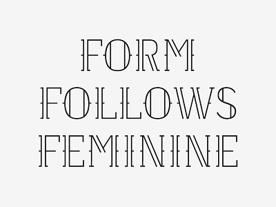 feminine font type typeface typography