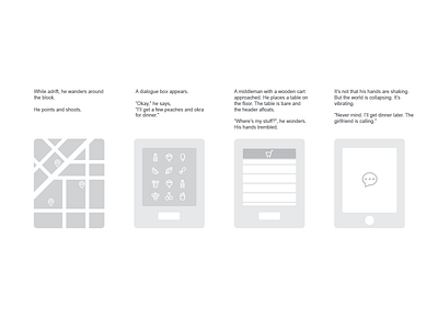 the journey data geo gis icon interface journey map ux wireframe