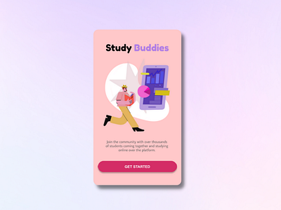 Landing page: UI design