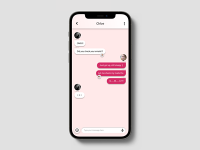 Direct message: UI Design