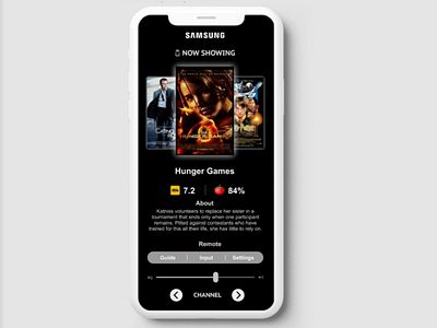 TV App : UI Design