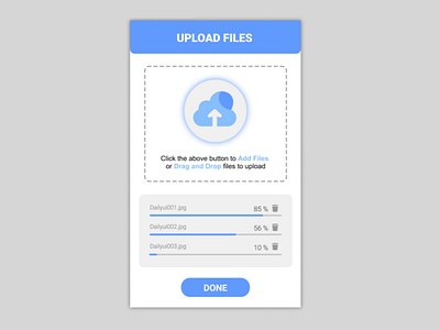 Upload: UI Design