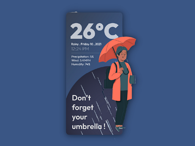 Weather : UI design