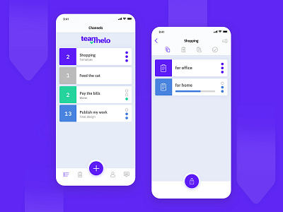 Teammelo UI design appdesign application brand interface logodesign productdesign task taskmanagger ui uidesign
