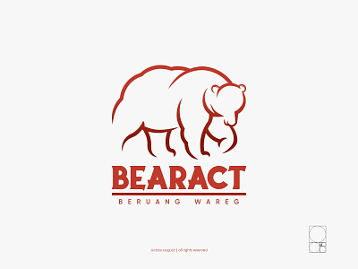 Bear Logo Concept brand logo branding company logo design graphic design logo modern logo simple logo vector