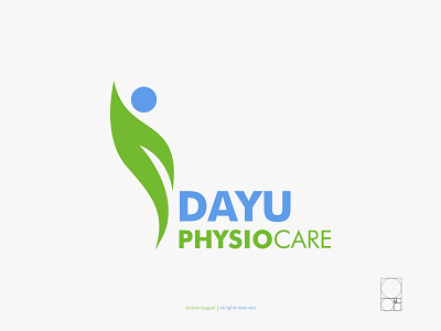 Dayu Physiocare Logo brand logo branding company logo design graphic design health service logo logo simple logo vector