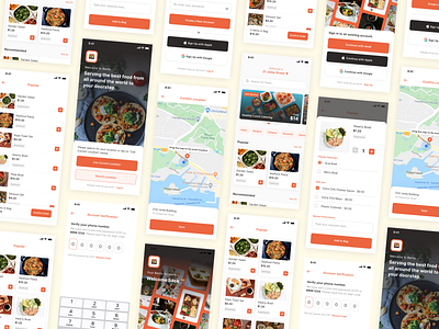 Food Delivery Concept App