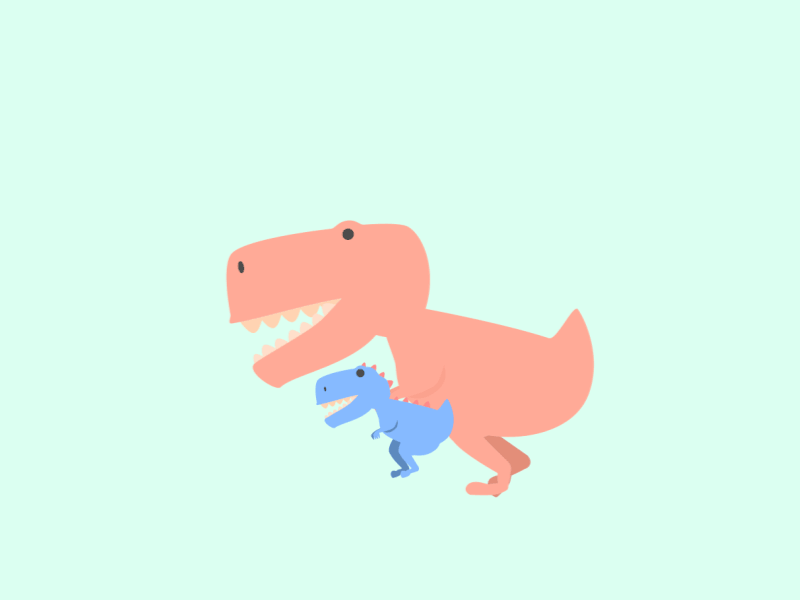 Pixilart - Jumping Dino by MeredithB