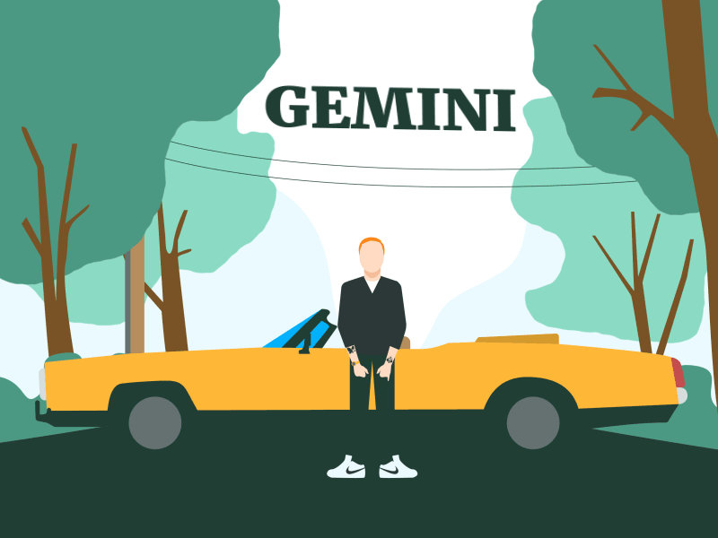 Macklemore - Gemini aep after effects album animation illustration macklemore motion graphics music sketch