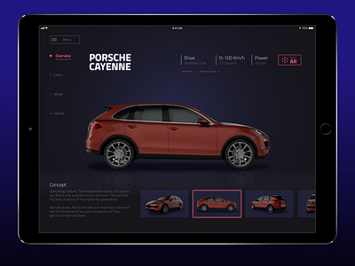 Interactive Automotive Catalog